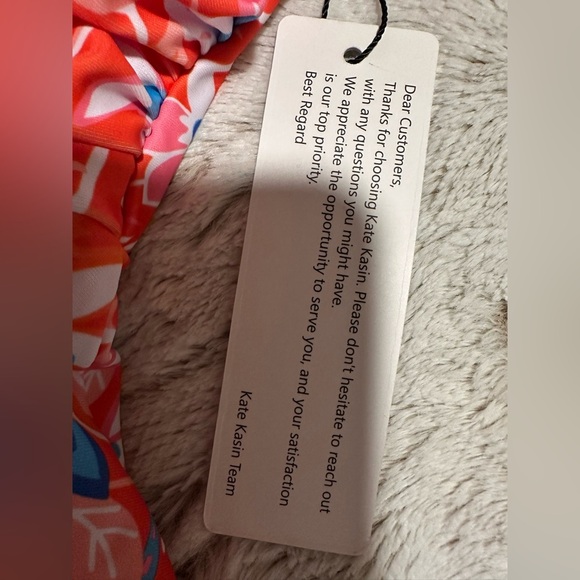 Kate Kasin floral print tankini top - Picture 6 of 11